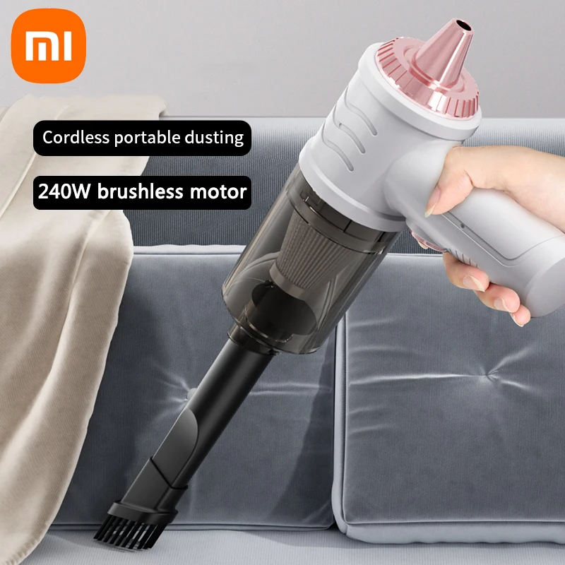 Vacuum Cleaner Portable Vacuum Cleaner Xiaomi Car Vacuum Cleaner 240W Powerful Vacuum Cleaner High Power Brushless Motor Portable For Debris Pet Hair