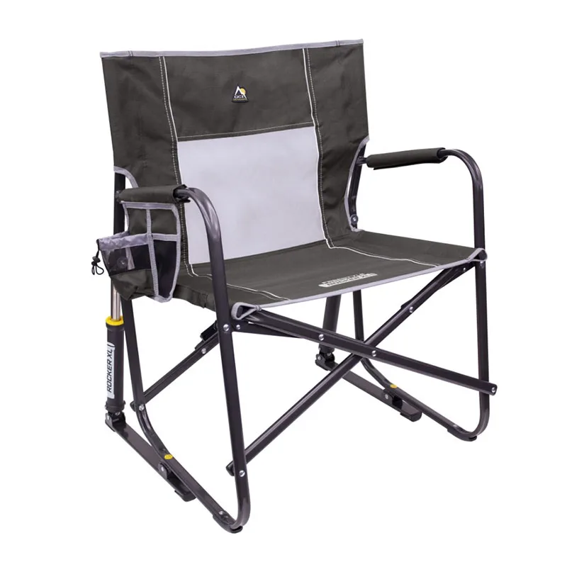 

GCI Outdoor Freestyle Rocker XL, Pewter Gray, Adult Chair