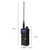 2024 New baofeng 5RM 8W multi-band handheld radio 2500mAh 999CH Type-C direct charging long range two-way radio 3