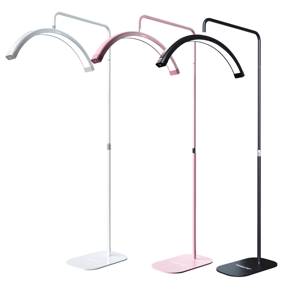 Fosotoハーフムーン型LEDラッシュライト、タトゥービューティーサロン