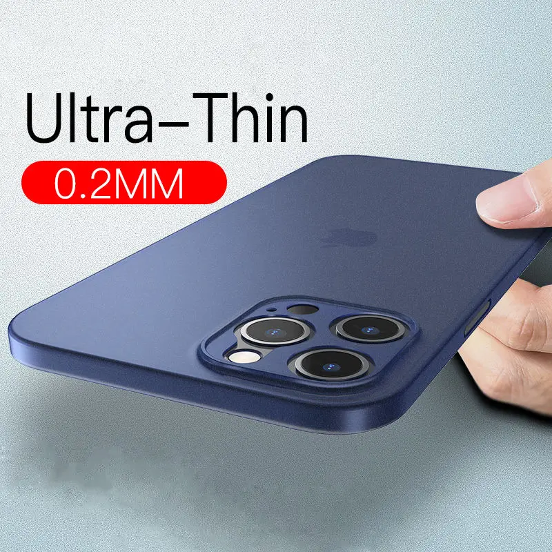 Sleek Translucent Ultra Thin Matte Frosted Phone Case