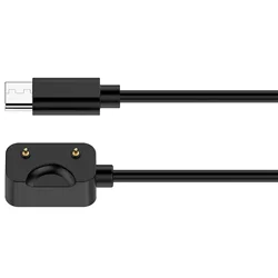 Magnetic Charging Cable for Samsung Galaxy Fit 3 - 50CM USB/USB - C Adapter (Black TypeC - 55cm)