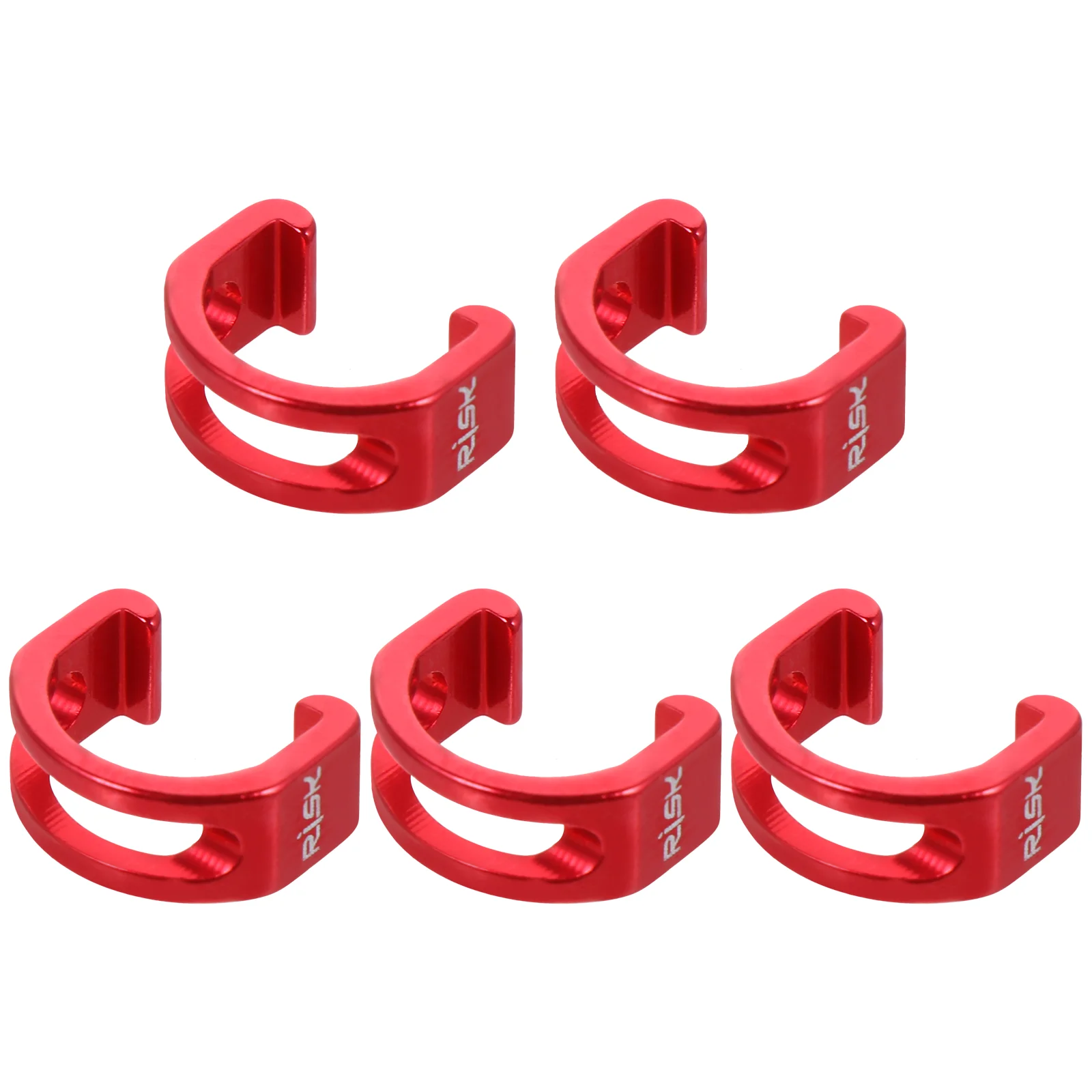 

5pcs Practical Bike C-clips Clamps Road Bike C Clips Housing Hose Guide Clamps