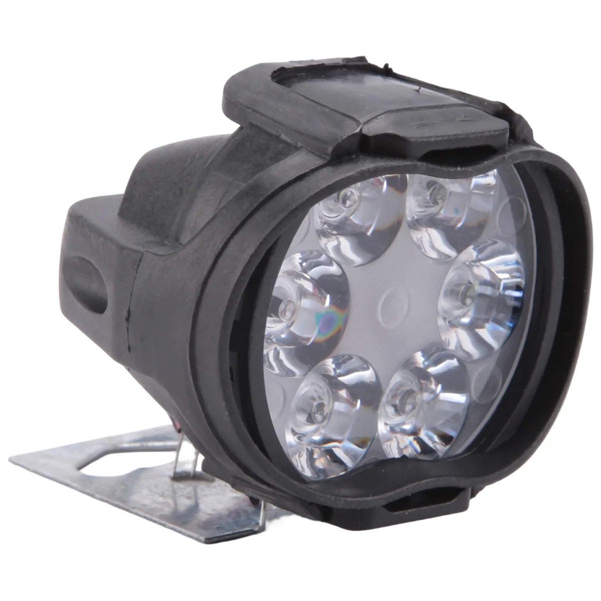 오토바이 헤드라이트 어셈블리, 범용 스쿠터 ATV 안개 스포트라이트, 6 LED, 10W, 1000Lm, 2 개