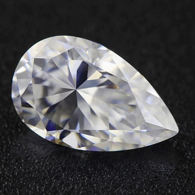 

GRA Moissanite грушевидный большой размер 3ct -6ct