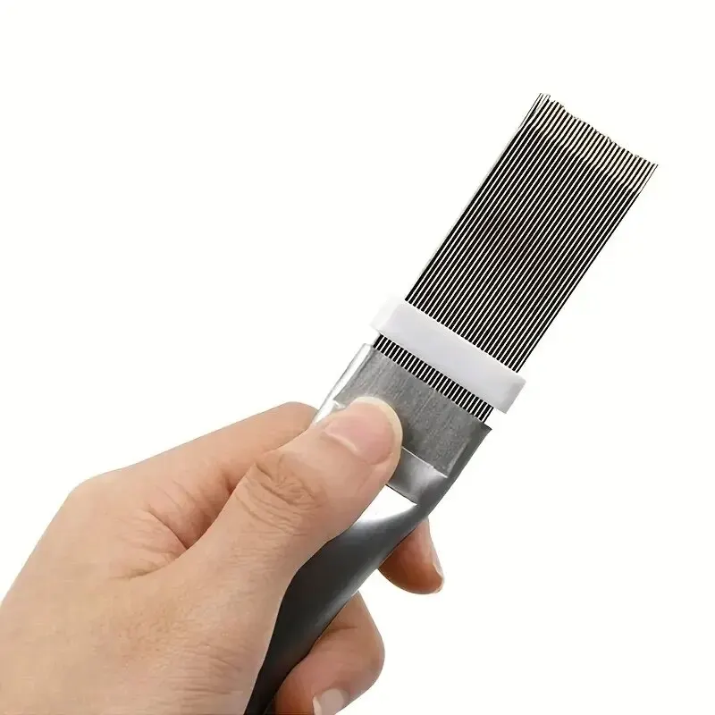 Air Conditioning Fin Cleaning Comb Stainless Steel Brush Fin Straightener