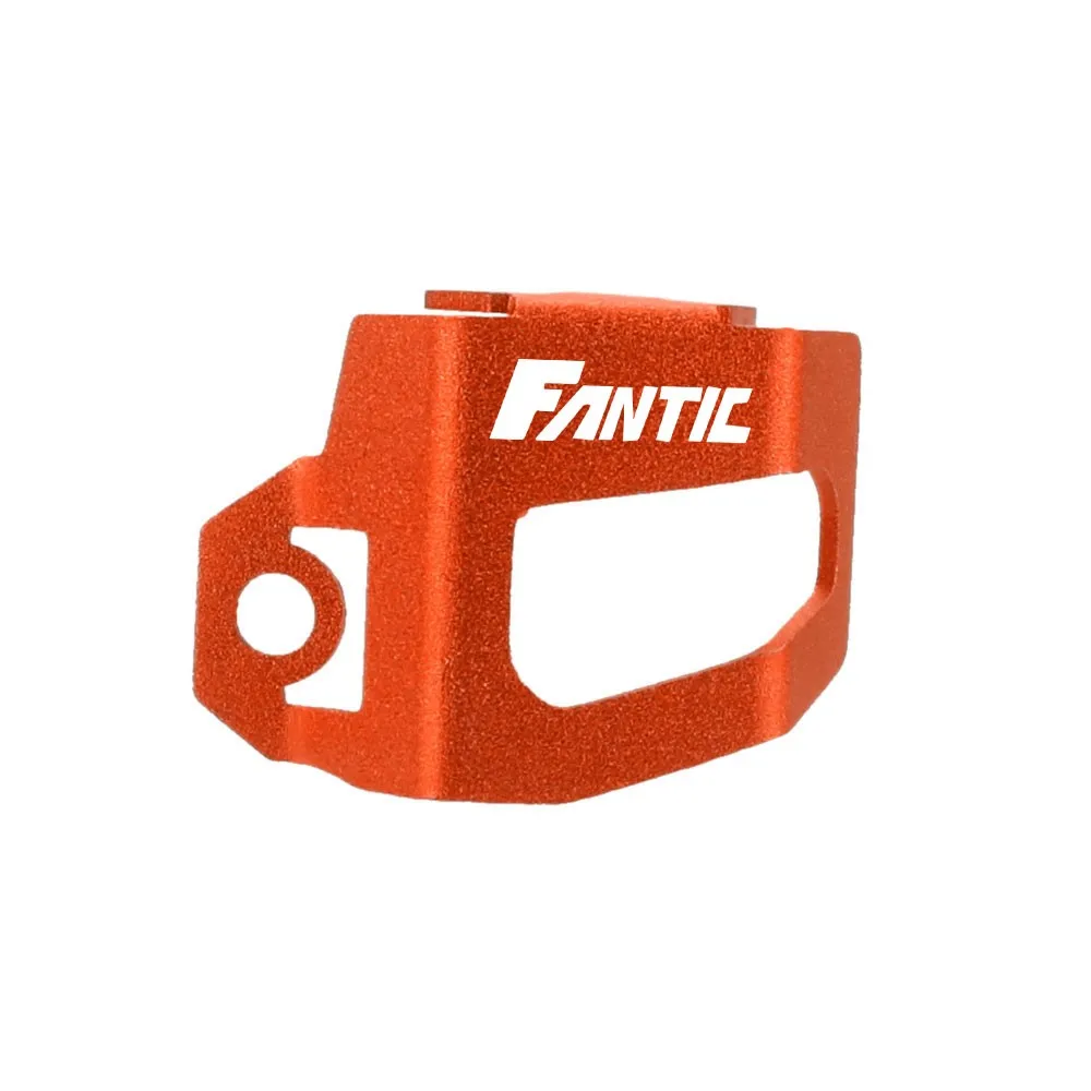 Moto Posteriore Liquido Freno Serbatoio Protezione Copertura Protezione Alluminio Per Fantic Caballero Rally 500 Accessori Scrambler 250/125