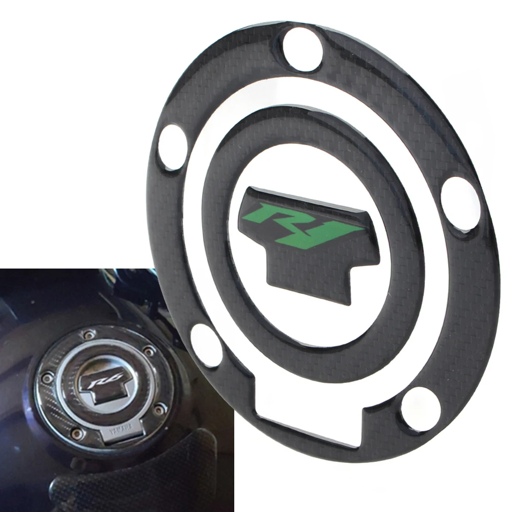 

Мотоциклетная крышка с газовой крышкой, топливный бак, 3D наклейка из углеродного волокна, цветная наклейка для Yamaha YZF1000 YZF-R1 R1M