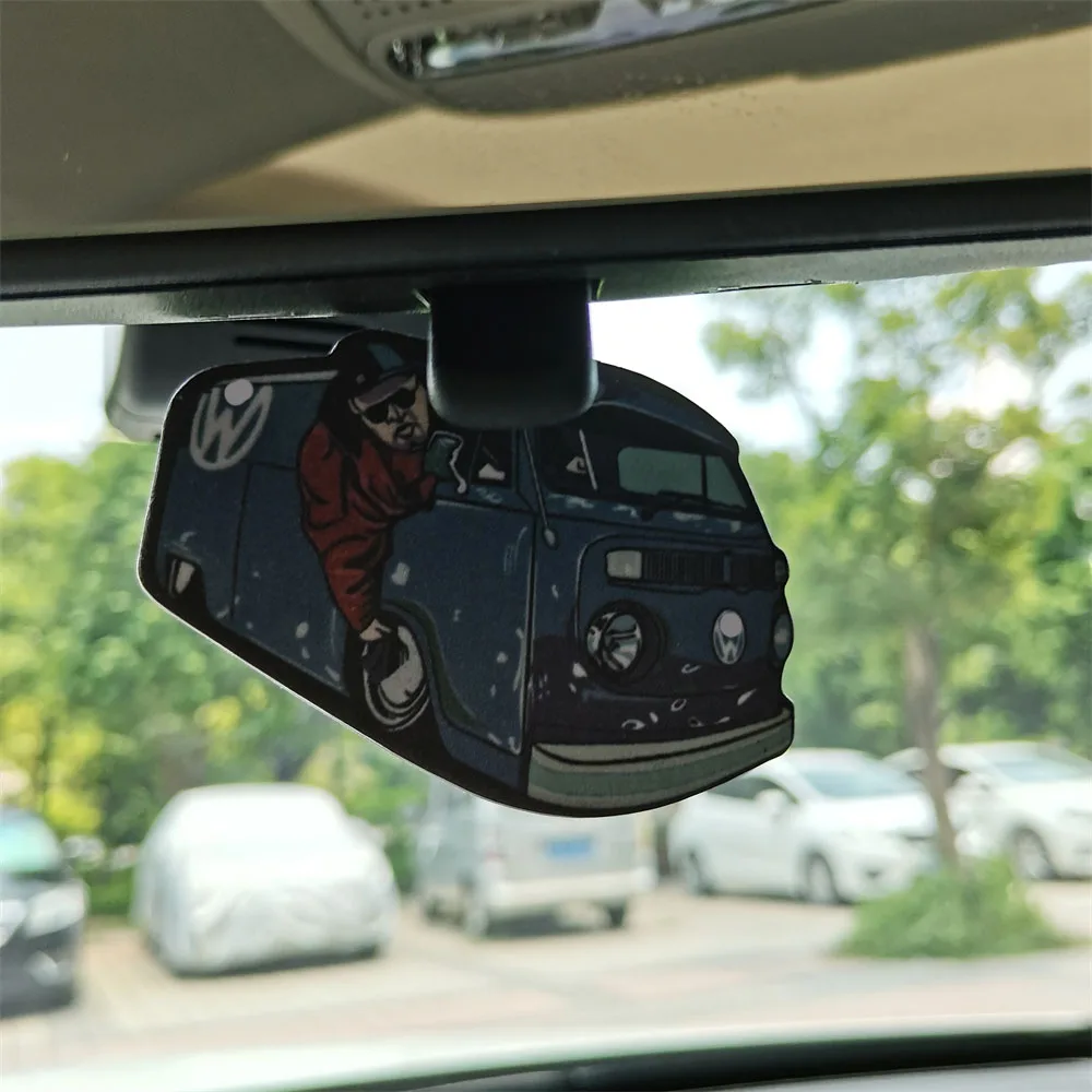 Anime Car Deodorante Decorazioni Per Profumo Specchietto Retrovisore Ciondolo Ornamento Appeso Per Vw T1 T2 T3 Accessori Gadget Auto