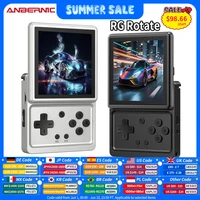 Console de jeu portable Anbernic RG Rotate avec écran rotatif IPS de 3,5 pouces, lecteur de jeux Android portable, prend en charge le streaming AI WIFI, cadeau 1