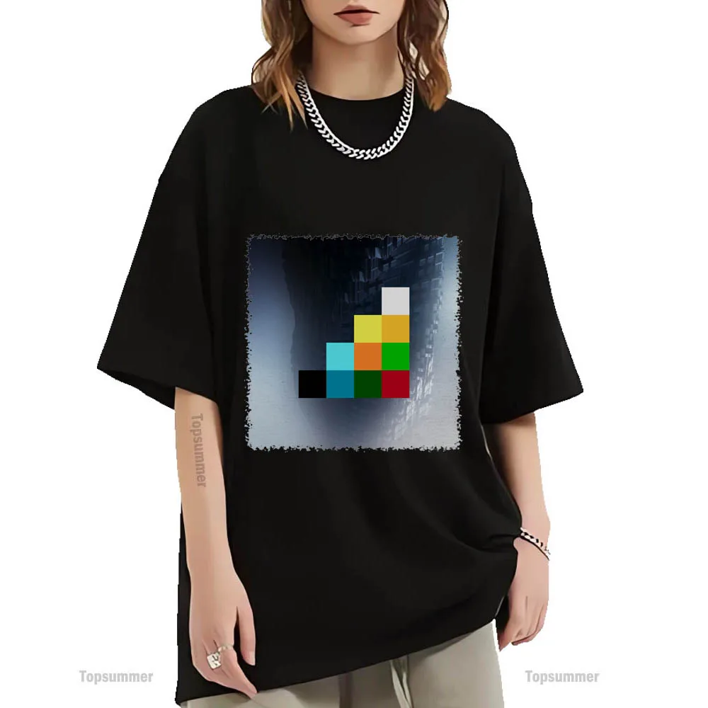 The Harmony Codex Album T-Shirt Stephen Wilson Tour T Shirt Mens Pop Trend Graphic Print T-Shirt Donna 100 Cotone Vestiti