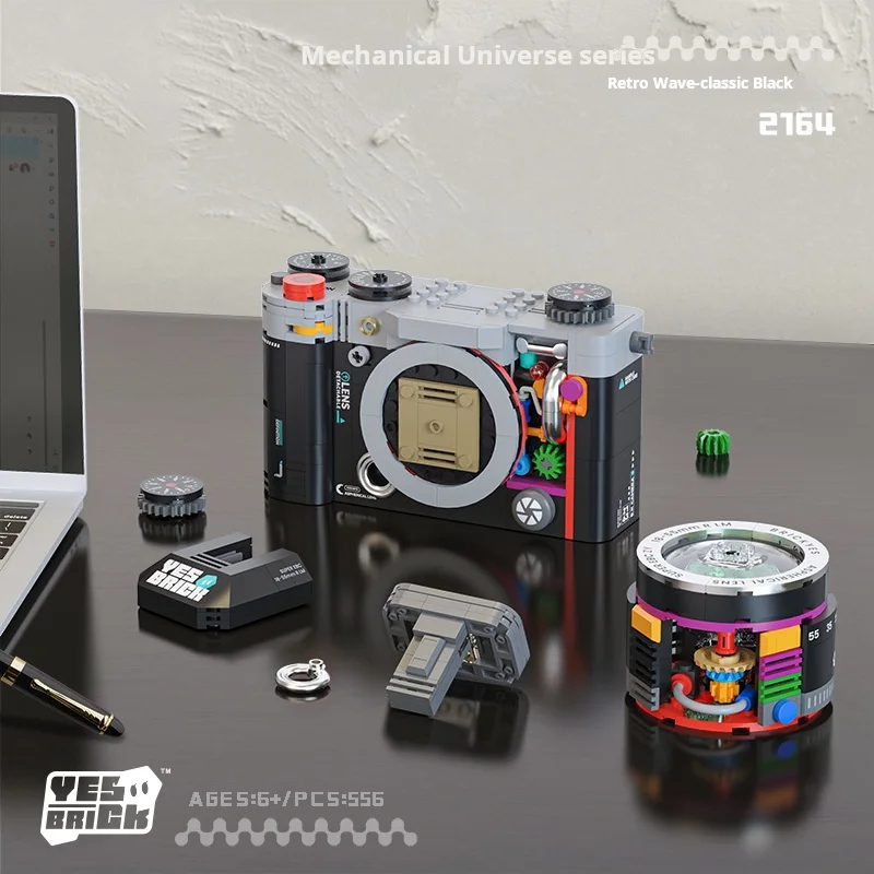 DIY Building Blocks Camera Construction Toy Set