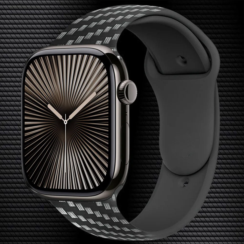 لساعة أبل 46 مللي متر حزام الترا 49 مللي متر سيليك...