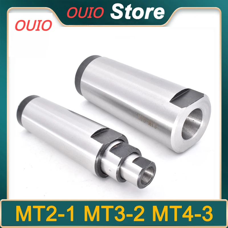 

OUIO Lathe Spindle Transfer Sleeve Adapter Mt1 Mt2 Mt3 Mt4 Mt5 Morse Sleeve Centre Reducer Cnc Machine Parts Reduction Sleeve