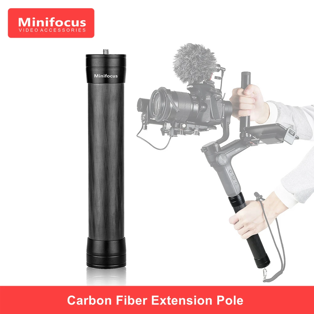 Asta Stabilizzatrice Bastone In Fibra Di Carbonio Monopiede Per Dji Ronin S Zhiyun Weebill Lab S Crane 2 Moza Fotocamera Maniglia Cardanica