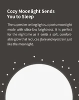 Yeelight Smart Led RGB Ceiling Light Wifi 24W Dimmable 2700K-6500K Ultra Thin Smart Voice Control work with APP Homekit Mi home - Image 3