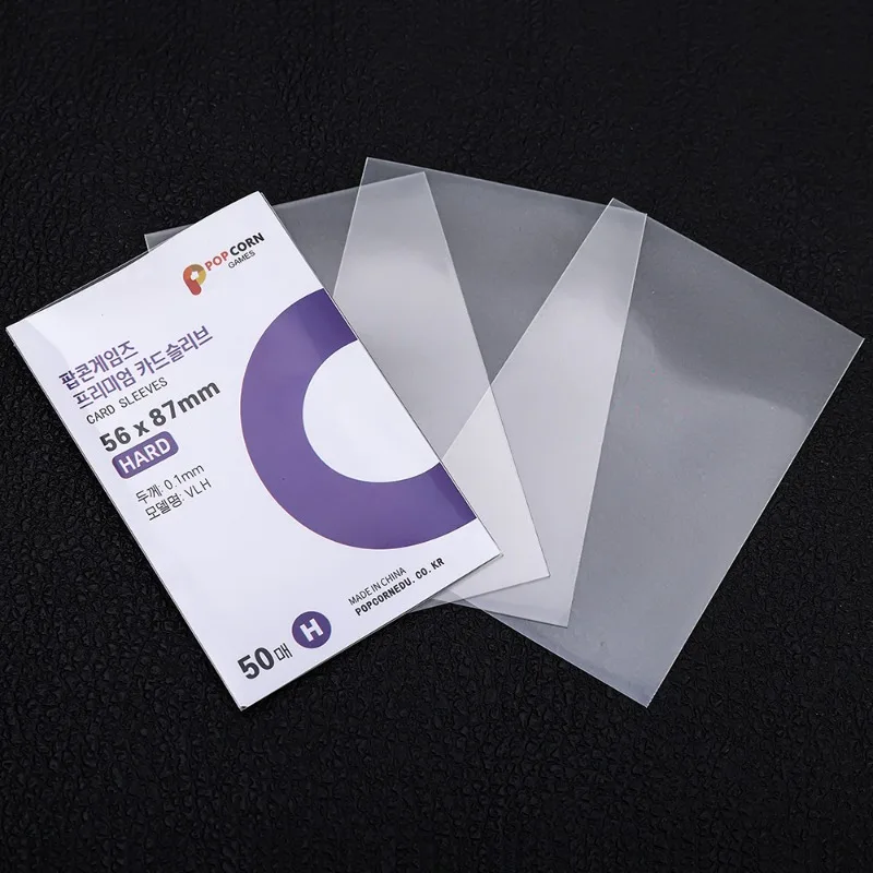 Kpop Photocard Holder 1-500PCS Clear Idol Card Protective Sleeves Game Poker Cards Waterproof Protector Board Game Card Sleeves card holder,card protector,idol card protector,photo card holder