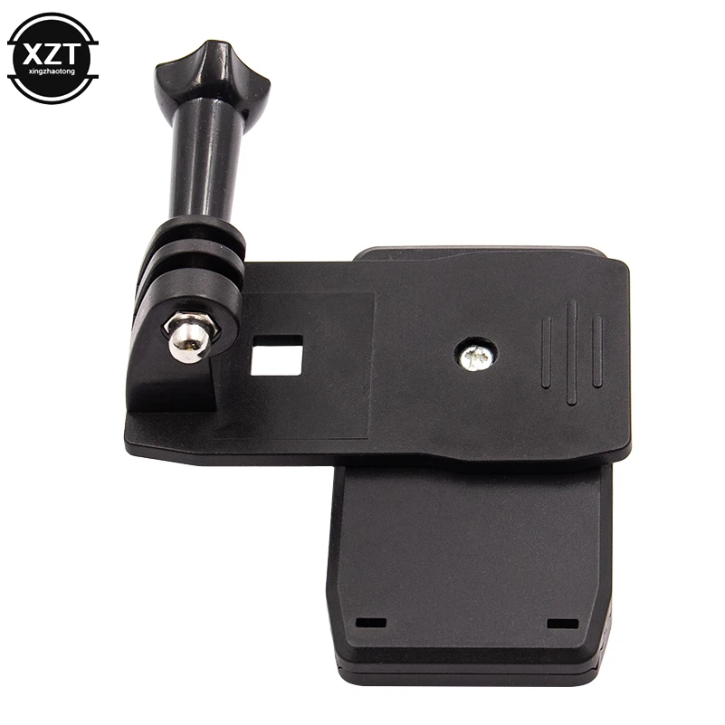 360 학위 로터리 모자 벨트 배낭 클립 클램프 마운트 Gopro Hero 4 세션/4/3 +/Hero 3/2 스키 액션 카메라 액세서리