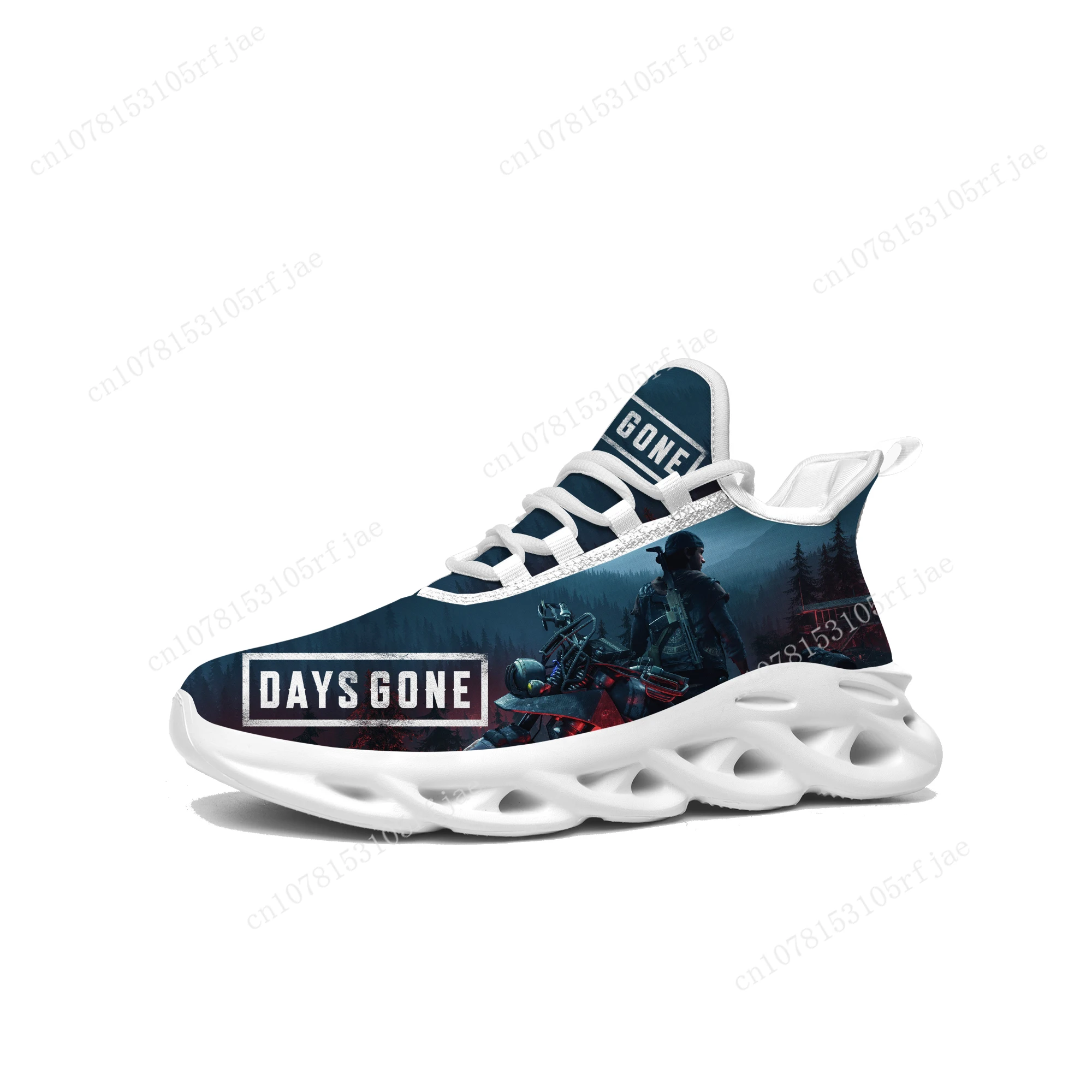 

Days Gone Sneakers Hot Cartoon Game Mens Womens Teenager Sports Running Shoes High Quality Fashion Custom Built Lace Up Shoes