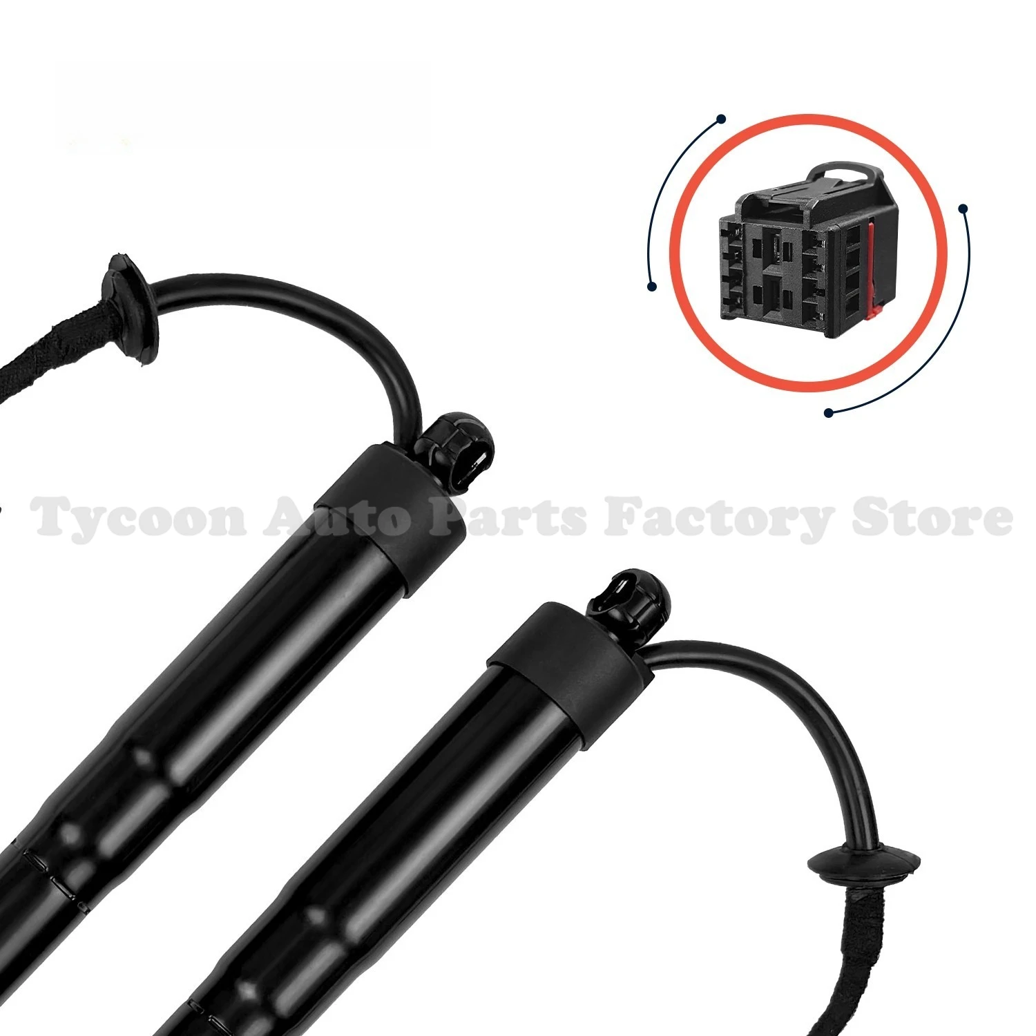 Paire Vérins Hayon électrique Hyundai Santa Fe 2019-2020 – Références 81841S1100 & 81831S1100 – Remplacement Direct