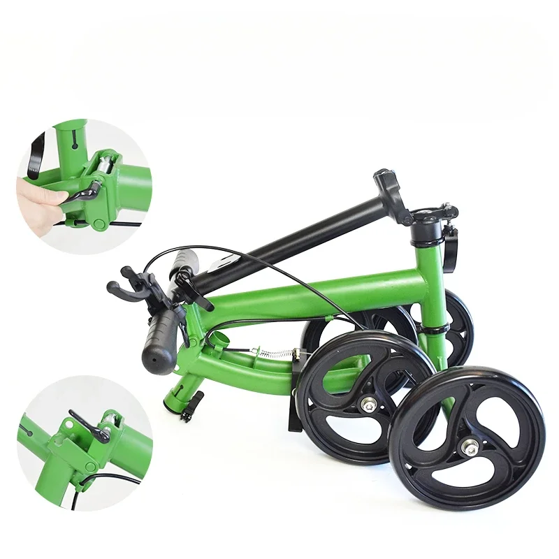New Elderly Walking Walker with Brake, Foot Fracture Assisted Walker, Disability Smooth Walker, Foldable Comfort Walker