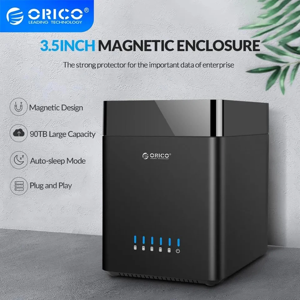 ORICO 外付けハードドライブエンクロージャー 5ベイ 3559C3 Orico-磁気タイプCハードドライブエンクロージャー,HDDケース