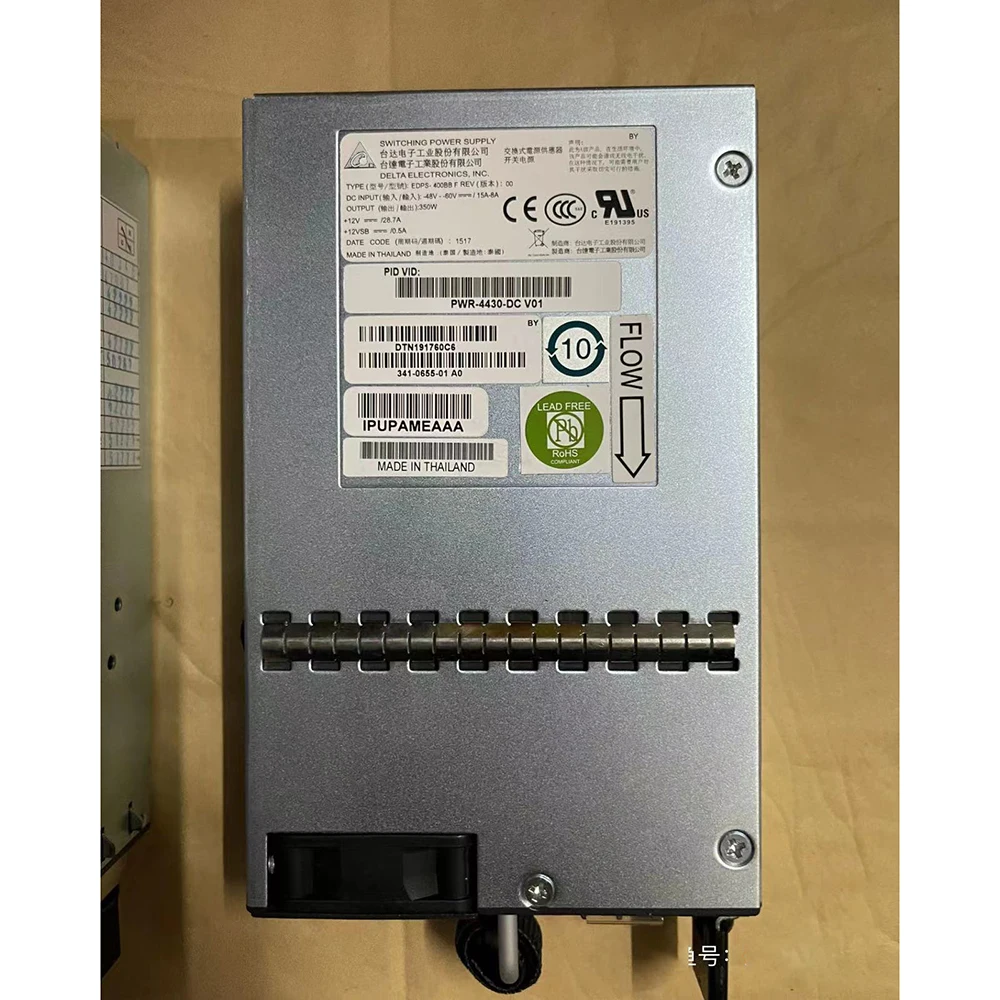 

PWR-4430-DC для блока питания маршрутизатора Cisco Catalyst ISR4431