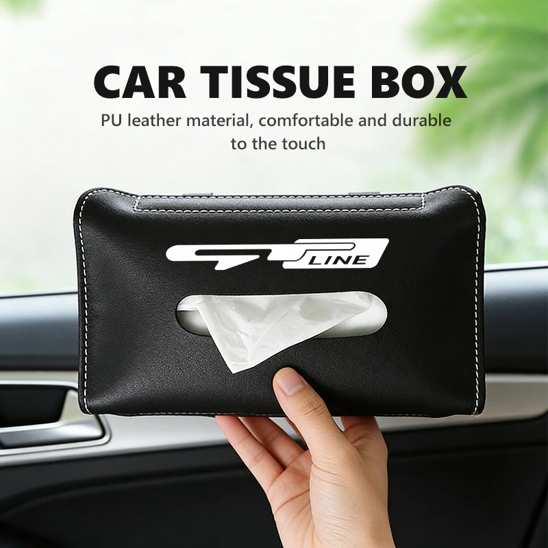 차량 햇빛 가리개 티슈 박스 홀더 자동차 내부 수납 장식 액세서리 (기아 K2 K3 K5 리오 쏘울 스포티지 쏘울 시드 포르테 용)