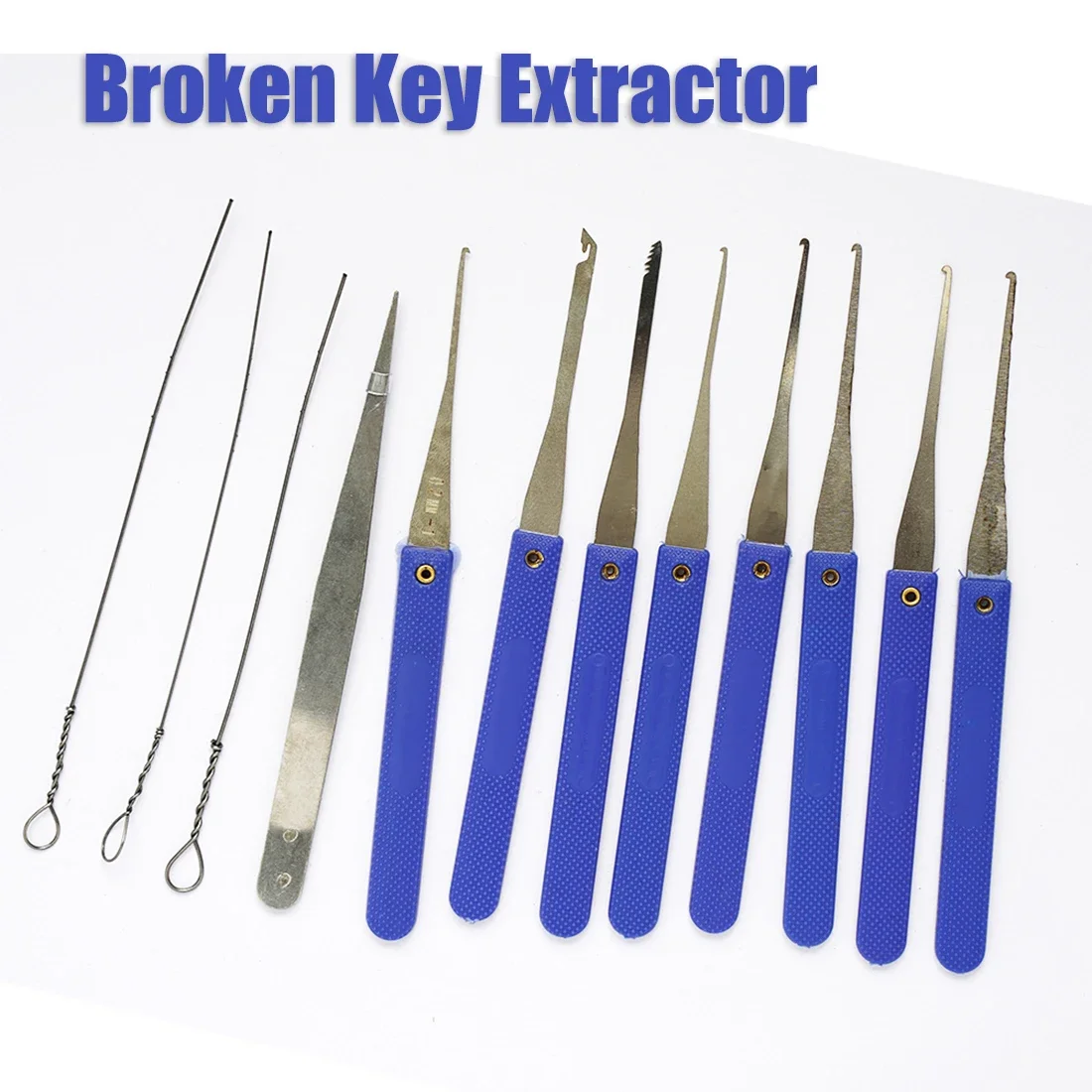 Broken Key Extractor Set Removal Tool Remover Broken Keys from