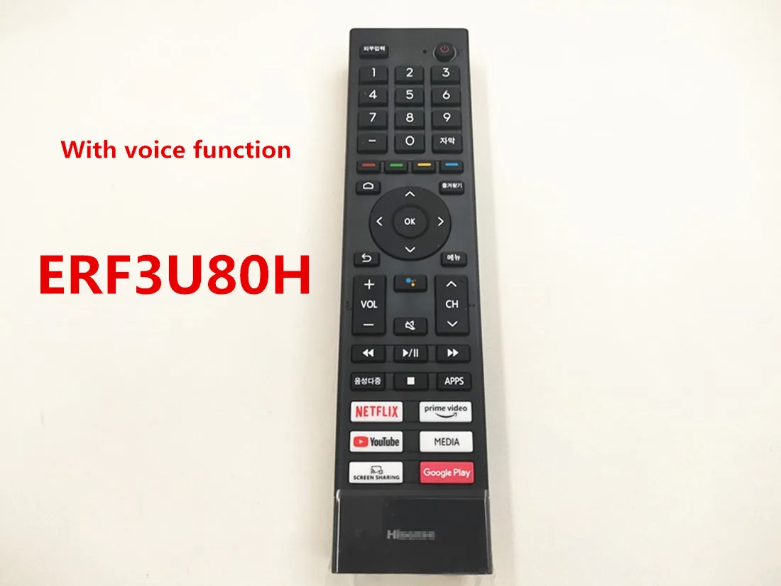 

Applicable to the Bluetooth voice remote control ERF3U80H voice version of Hisense TV