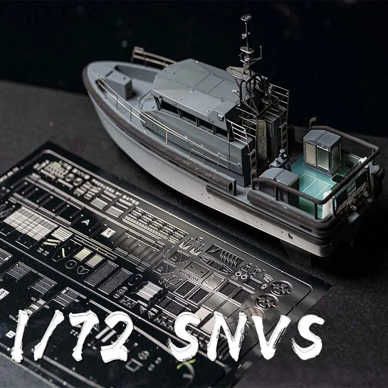 1/72 Realistic Remote Control Model Ship Remote Control Ship Model Kit Rescue Ship Toy Small and Exquisite Boat Model Gifts 3