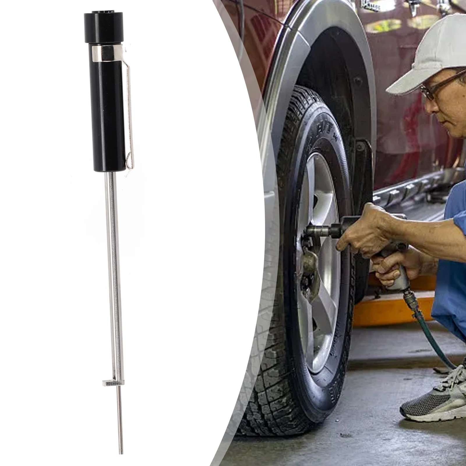 

Brake Pad Thickness Gauge Car Brake Pad Tester Measuring-Tool Internal & External Brake Pads 1.5-13mm Vehicle Brake Pad Gauge