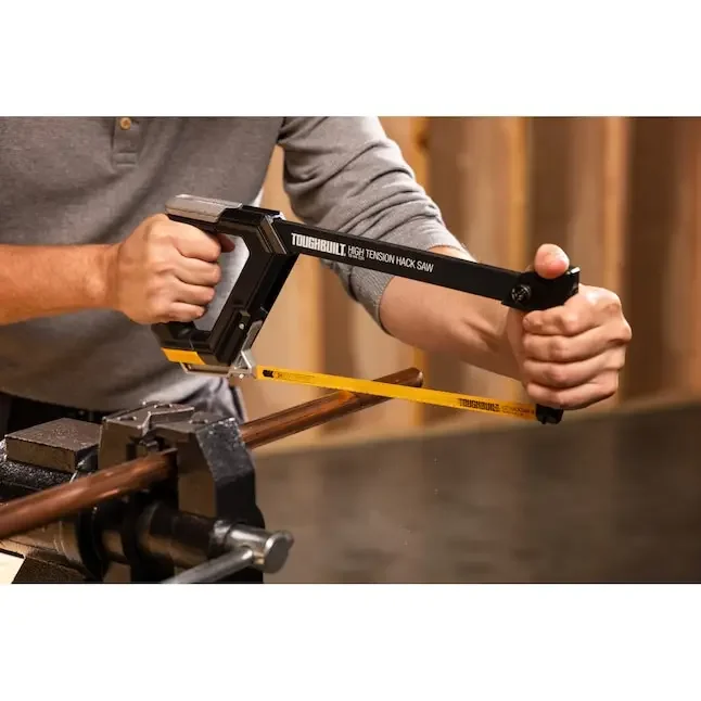 TOUGHBUILT TB-H4-22H 12in High Tension Hacksaw Garden Saw Hand Tools 5