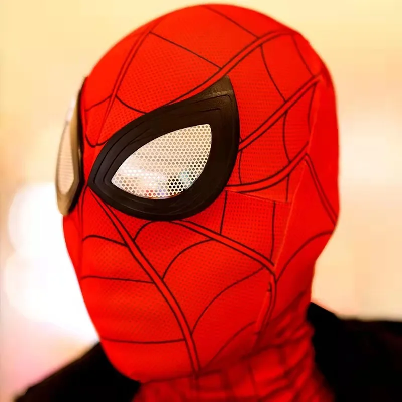 Spooky Halloween 3D Full Face Mesh Cosplay Mask - Perfect for Anime Fans and Party Favors