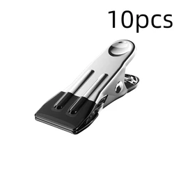 Durable Stainless Steel Multi-Purpose Clips (10pcs)