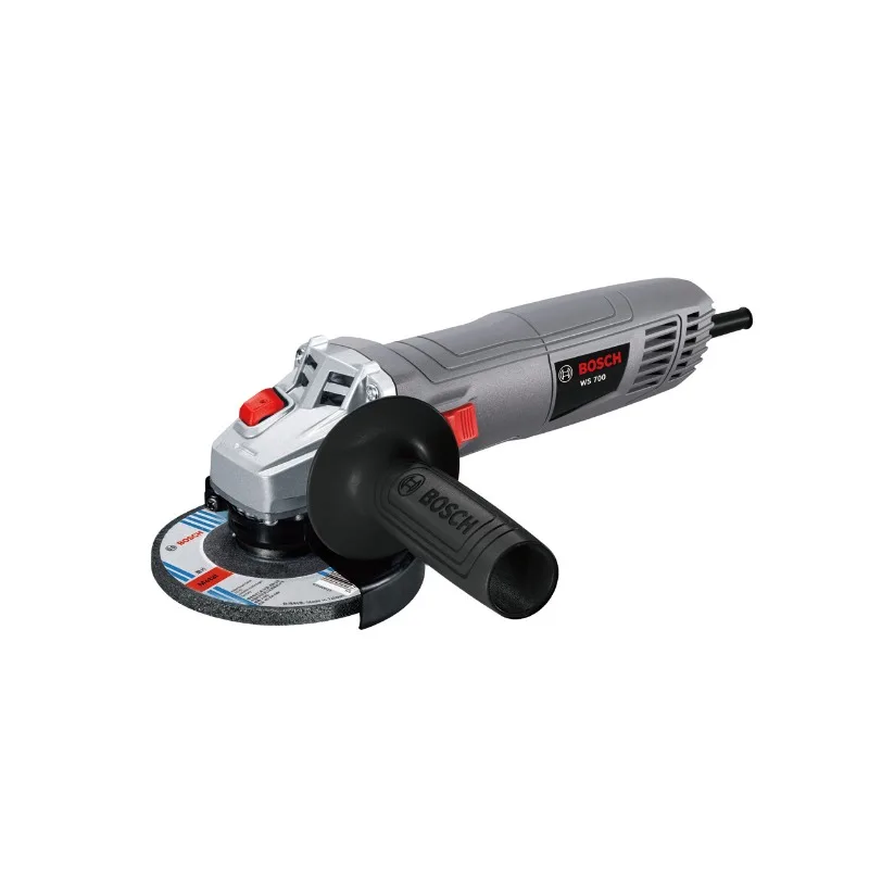 보쉬 WS 700 710W 전기 앵글 그라인더 12000RPM 100mm 디스크 M10 스..