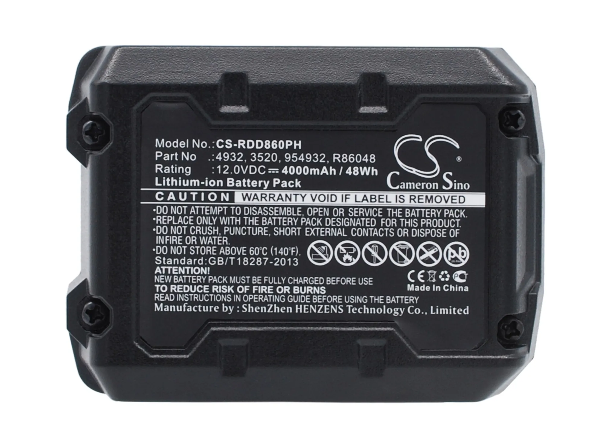 

CS 4000mAh Battery For AEG 3520 3526 4932 4932352824 584932 954932 L1215 L1215P L1215R L1220 L1230 L1230R L1240
