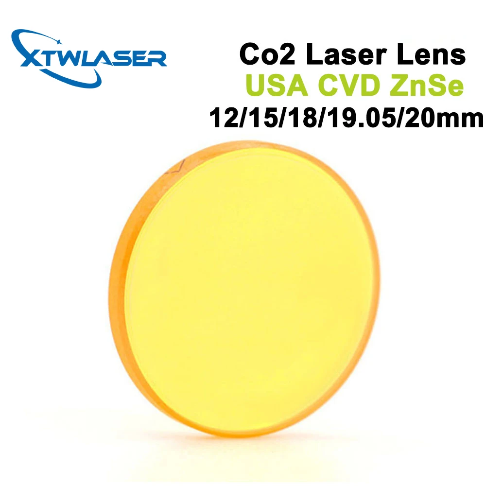 Usa Cvd Znse Laser Focus Lens Dia 12 15 18 19.05 20 Fl 38.1 50.8 63.5