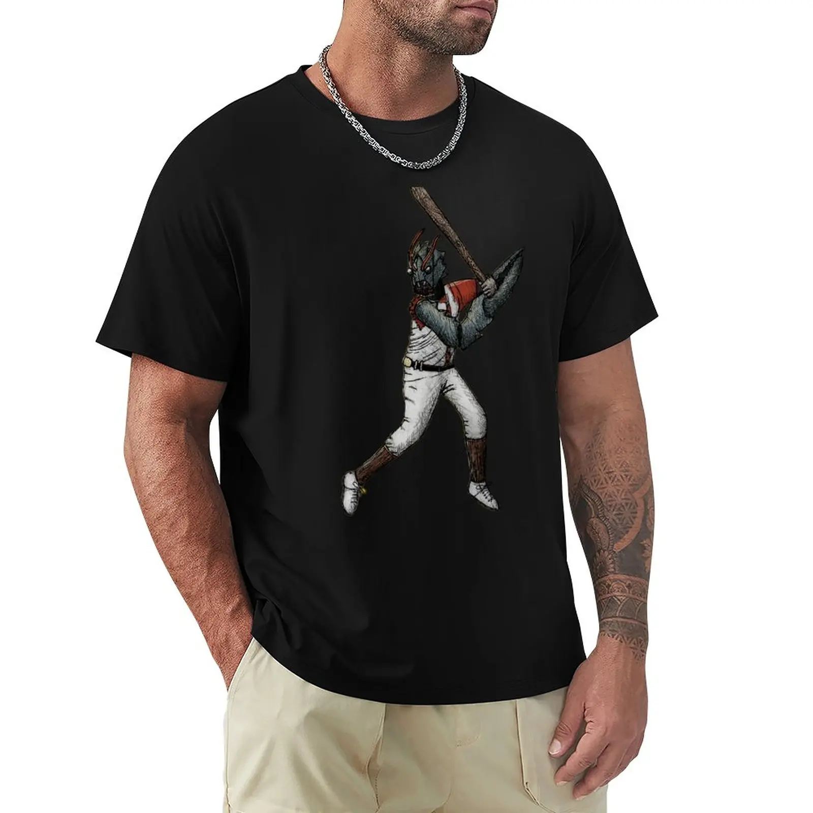 

Crab Baseball player T-Shirt sports fans cute tops oversized t shirts for men