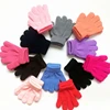 Toddler Boy Girl Plush Lining Knitted Full Finger Gloves Outdoor Winter Warm Mitten for 2 3 4 5 6 Years Old Children Accessories 1
