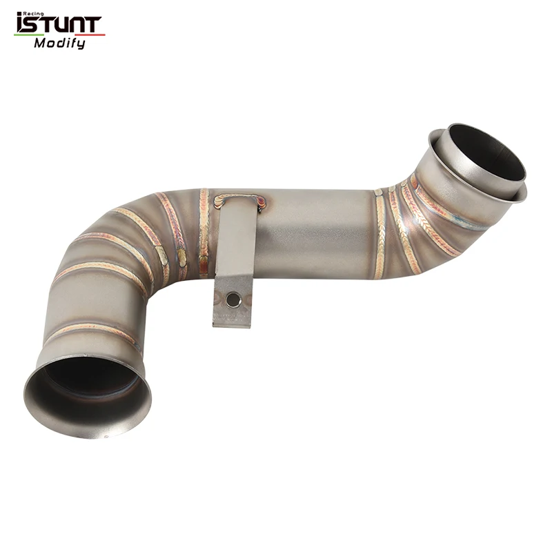 Slip On For Husqvarna Norden 901 Motorcycle Exhaust Stainless Steel Modify Middle Link Pipe Escape Moto Connect Original Muffler - Image 5