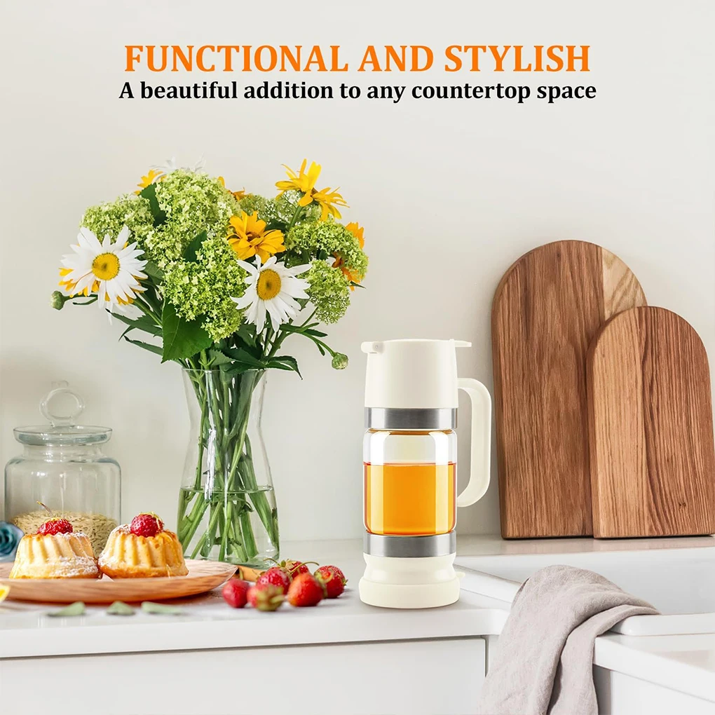 300ml Honey Dispenser Mess-Free Say Goodbye To Sticky Counters Ensuring Counter Does Not Drip Or Spill