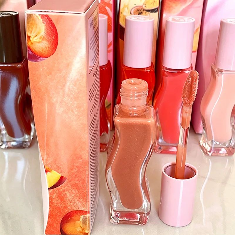 Hydrating Plumping Lip Gloss Set - Shiny, Long-Lasting, Non-Sticky Lip Care Kit