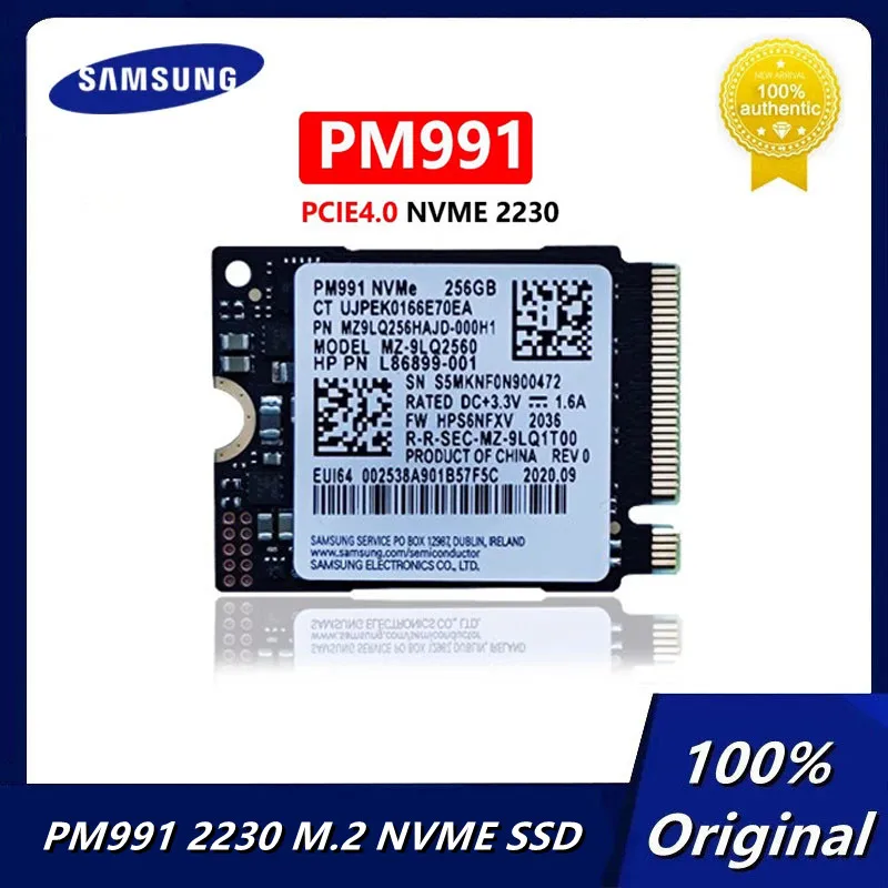 

Promotion!!! Samsung PM991 1TB 512GB 256GB M.2 2230 NVMe SSD PCIe 3.0 x4 Solid State Drive For Microsoft Surface Pro X & Laptop