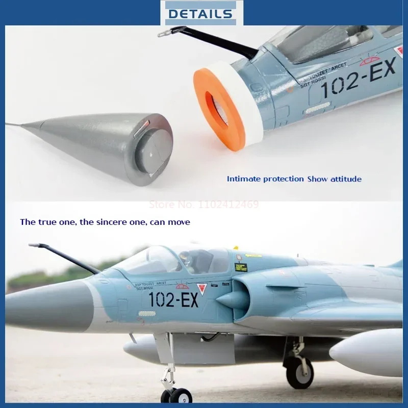 Freewing  RC Airplane Model "Phantom" Mirage 2000 80mm Culvert Remote-Controlled Model Aircraft EDF Jet EDF 5