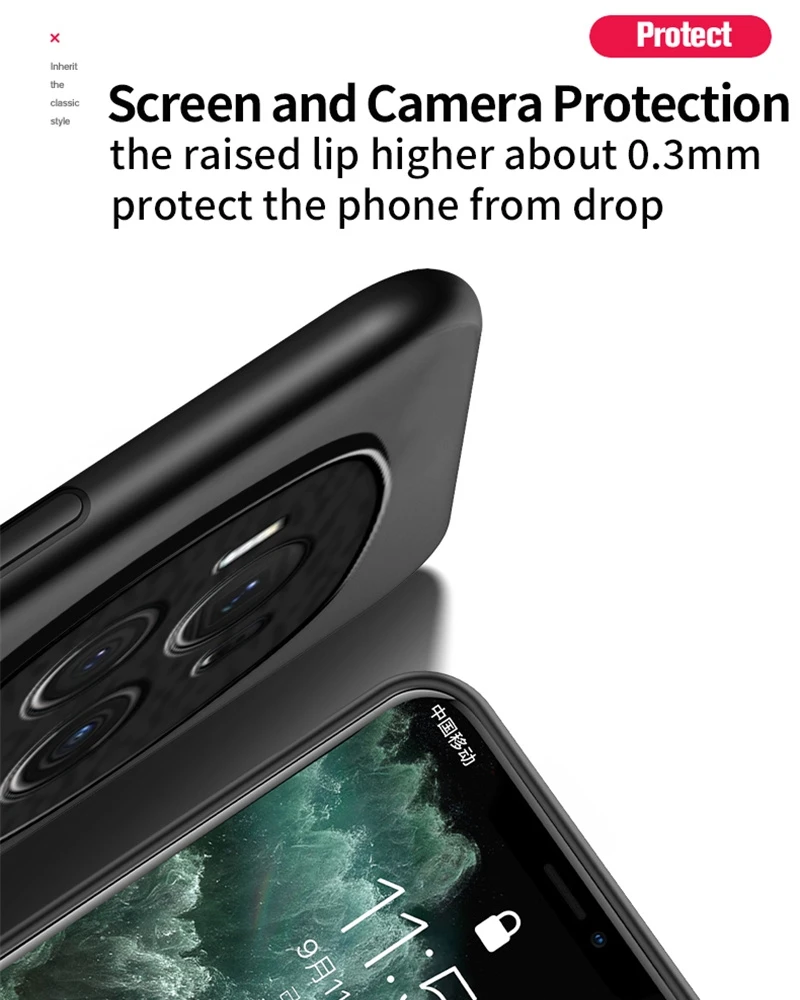 Leather Magnetic Car Holder Case with Silicone Frame – Shockproof Protection