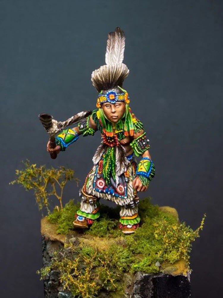 

Новая несобранная 1/32 42 мм старинная Фантастическая подставка warrior (без основания), статуэтка из смолы, строительный комплект