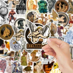 50Pcs Greek Mythology Retro Art Waterproof Decorative Stickers Collection (50Pcs)
