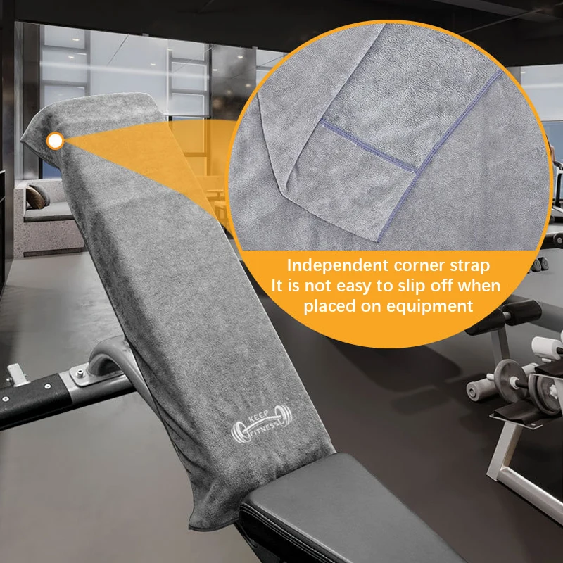 42x95CM Microfiber Yoga Exercise Swimming Fitness Towel Beach Running Home Towel Gym Equipment Sweat Pad Towel 4