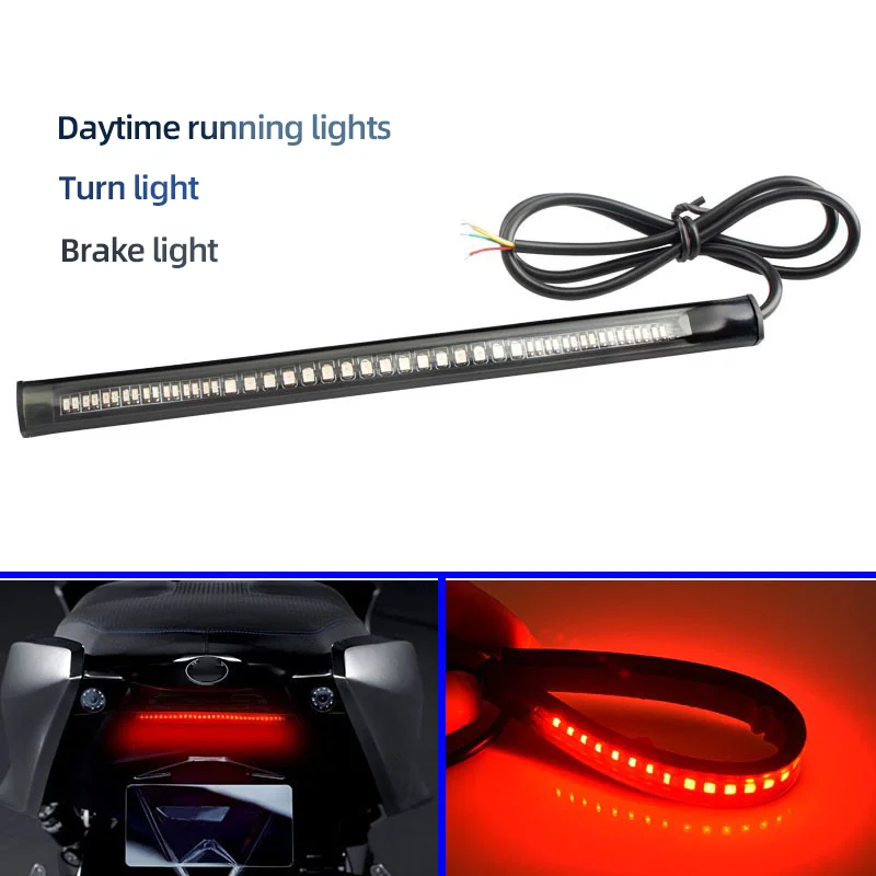 Tail Rear Brake Stop Waterproof Bulb Lamp Motorcycle Turn Signal Light